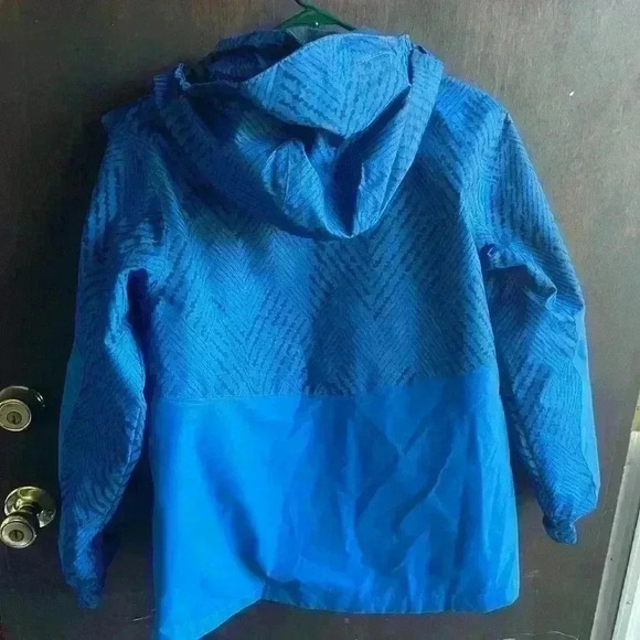 Columbia Omnitech Youth Boys Bugaboo II Bright Indigo Jacket, Large - Picture 4 of 10